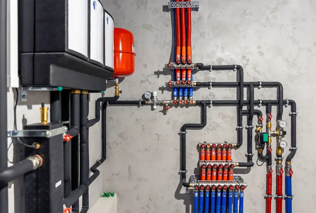 Sanitär Moderne Heizung System